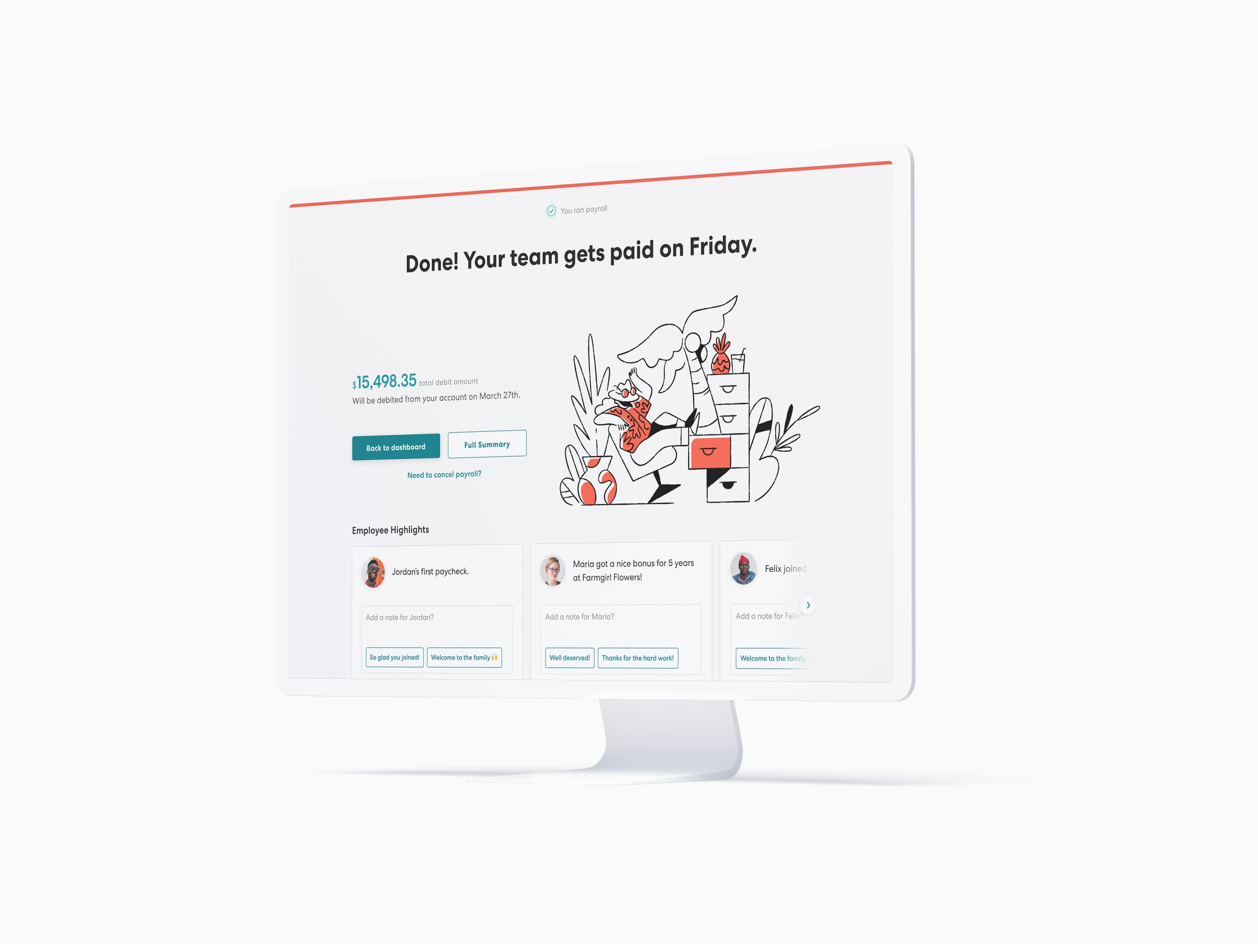 Rose Petal vision — screen 1