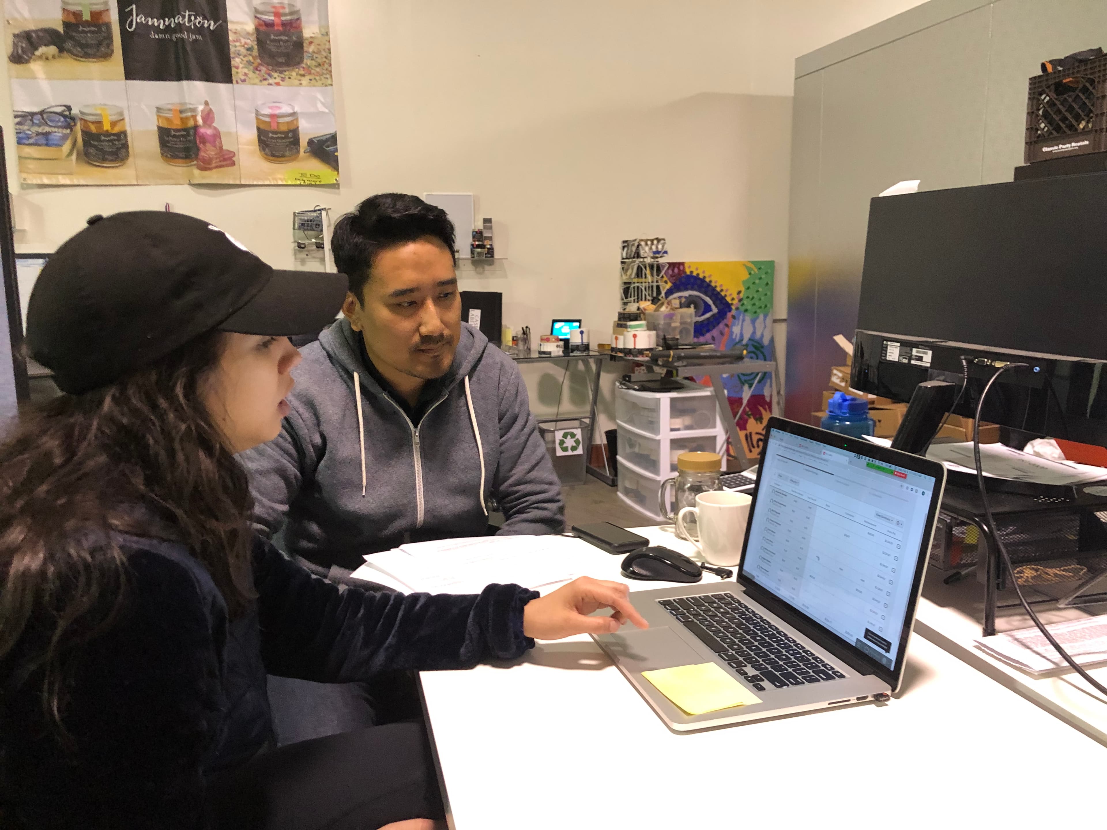 User testing session 1