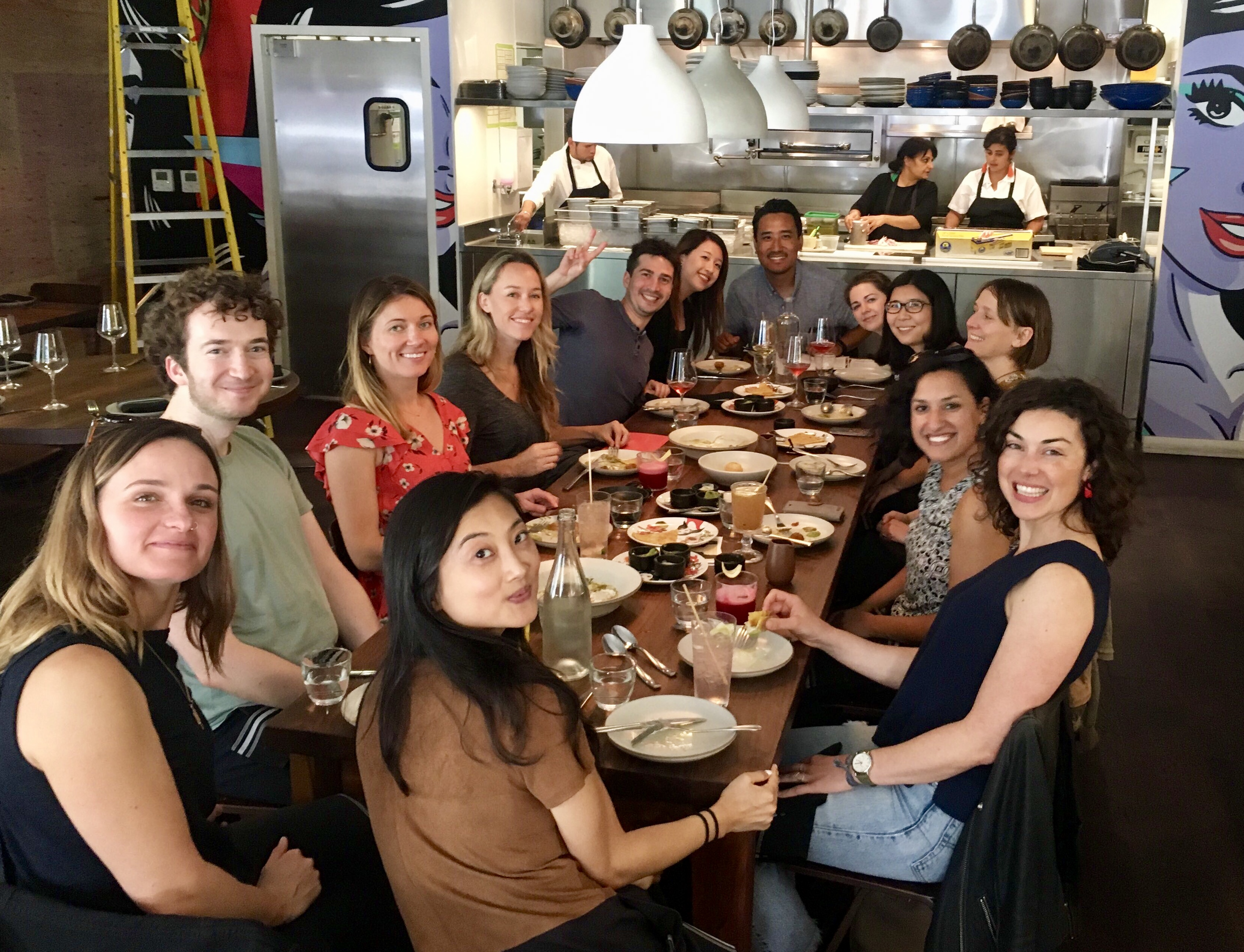 Gusto team lunch, SF